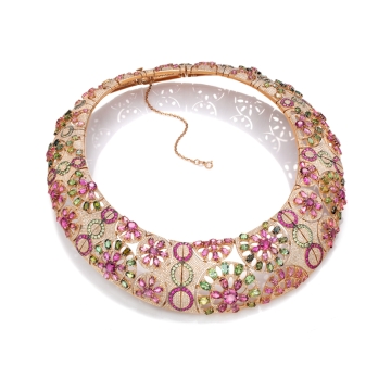 波西米亚”碧玺臻品链牌